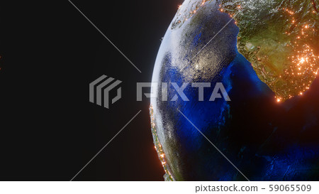 Planet Earth - Elements of this Image Furnished By NASA Planet Earth - Elements of this Image Furnished By NASA 59065509