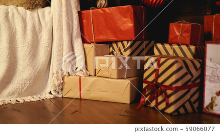 Christmas decoration. Happy Holiday. New year gifts 59066077
