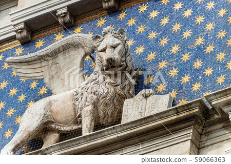 Winged Lion of St Mark - Piazza San Marco Venice Italy Winged Lion of St Mark - Piazza San Marco Venice Italy 59066363