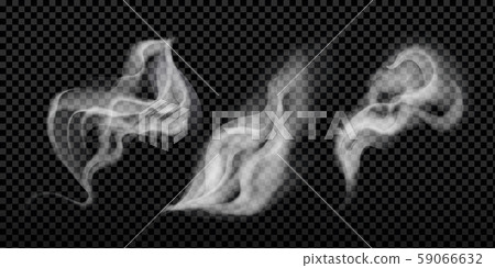 Smoke isolated on dark transparent Smoke isolated on dark transparent 59066632