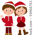 聖誕男孩和女孩③ 59066761