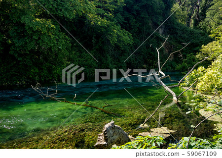 Bistrice river, Albania near Blue Eye water source 59067109