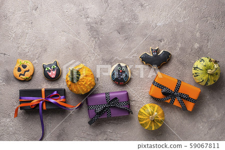 Halloween gingerbread scary festive cookies Halloween gingerbread scary festive cookies 59067811