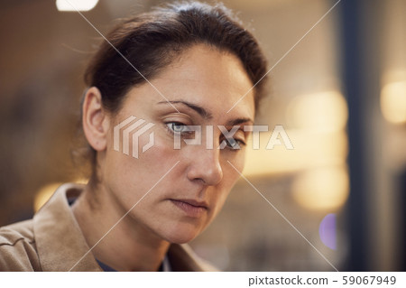 Serious mature woman Serious mature woman 59067949