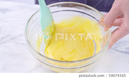 Batter blending making cake stirring mixing batter バッター mixing yolk ケーキ作り Batter blending making cake stirring mixing batter バッター mixing yolk ケーキ作り 59074585
