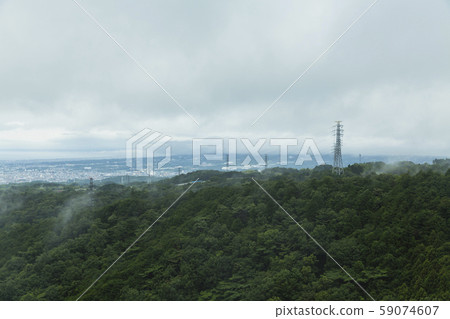 從靜岡三島空中漫步看到的駿河灣 59074607