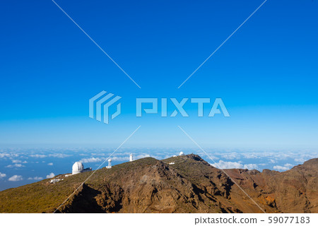 View Of Observatories From Top Of Roque De Los Muchachos, La Palma View Of Observatories From Top Of Roque De Los Muchachos, La Palma 59077183