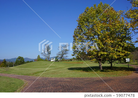 津山市的公園“綠山” 59077478