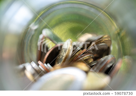 Selection focus. Saving money concept of Selection focus. Saving money concept of 59078730