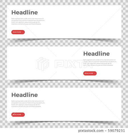 Horizontal Mockup Banners Horizontal Mockup Banners 59079231