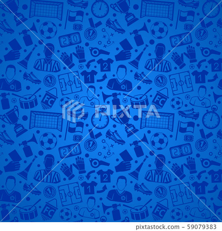 Soccer Football Seamless Pattern Soccer Football Seamless Pattern 59079383