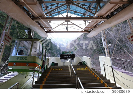 Yahiko Yamahiko Ropeway Sanroku Station and Yamahiko 59080689