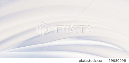 Bright and detailed panoramic landscape: abstract white curve background (3D CG rendering digital illustration) Bright and detailed panoramic landscape: abstract white curve background (3D CG rendering digital illustration) 59080996