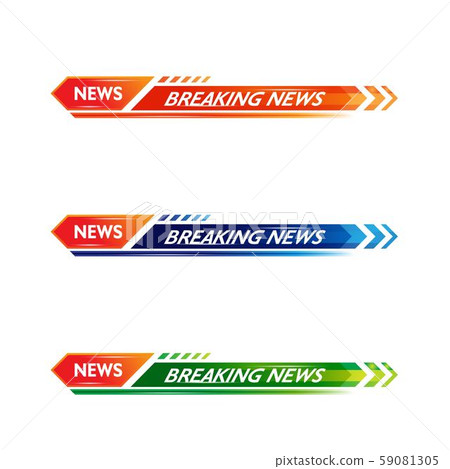 Banner TV vector icon illustration Banner TV vector icon illustration 59081305