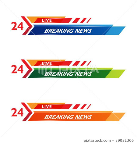 Banner TV vector icon illustration Banner TV vector icon illustration 59081306