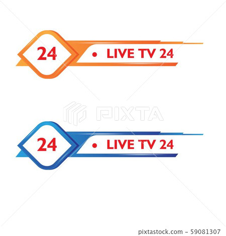 Banner TV vector icon illustration Banner TV vector icon illustration 59081307