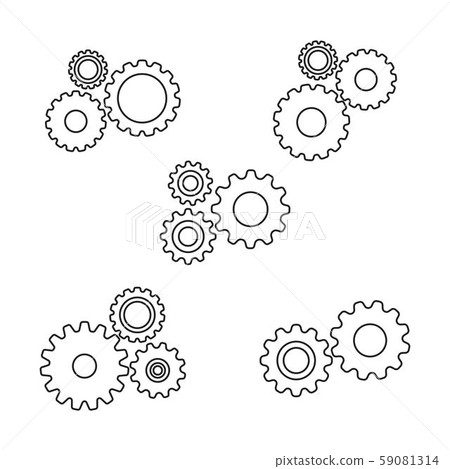 Gear Logo Template vector icon Gear Logo Template vector icon 59081314