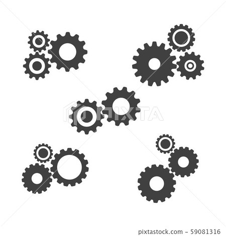 Gear Logo Template vector icon Gear Logo Template vector icon 59081316