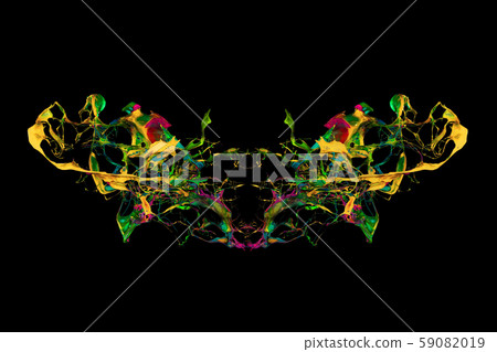 abstract color splash 59082019