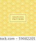 Modern Seamless Color Geometric Pattern with lines 59082205