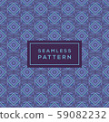 Modern Seamless Color Geometric Pattern with lines 59082232