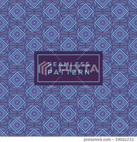 Modern Seamless Color Geometric Pattern with lines 59082232