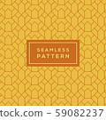 Modern Seamless Color Geometric Pattern with lines 59082237