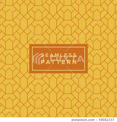 Modern Seamless Color Geometric Pattern with lines 59082237