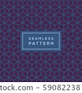 Modern Seamless Color Geometric Pattern with lines 59082238