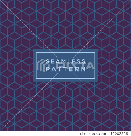 Modern Seamless Color Geometric Pattern with lines 59082238