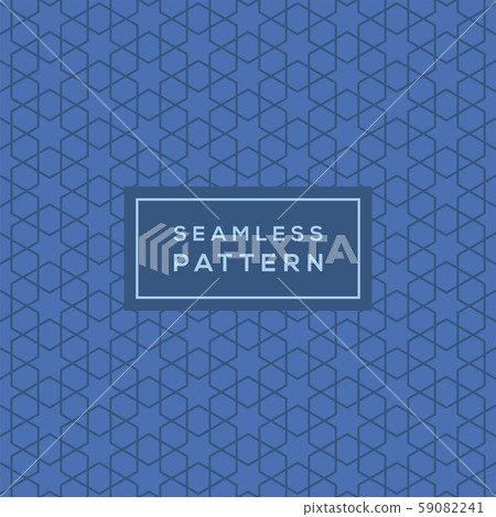Modern Seamless Color Geometric Pattern with lines 59082241