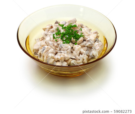 Finnish mushroom salad 59082273