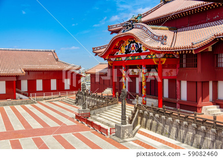 Shrine Castle Main Hall and North Hall Okinawa Shrine Castle Main Hall and North Hall Okinawa 59082460