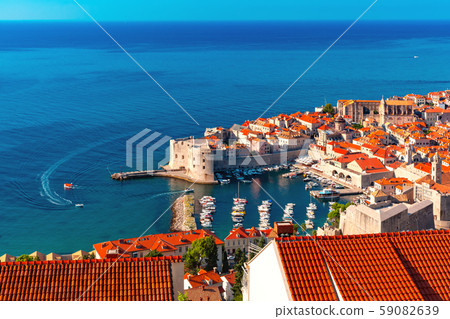 Old Harbor of Dubrovnik, Croatia Old Harbor of Dubrovnik, Croatia 59082639