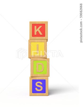3d rendering of alphabet toy blocks. 3d rendering of alphabet toy blocks. 59082668