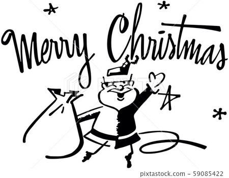 Merry Christmas Santa 59085422
