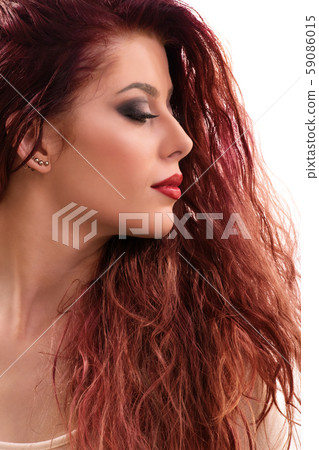 Sensual portrait of a beautiful young girl 59086015