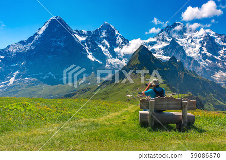 Mannlichen viewpoint, Switzerland 59086870