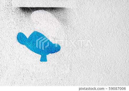 Elf symbol on the wall Elf symbol on the wall 59087006