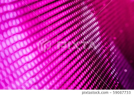 CloseUp LED blurred screen. LED soft focus 59087733