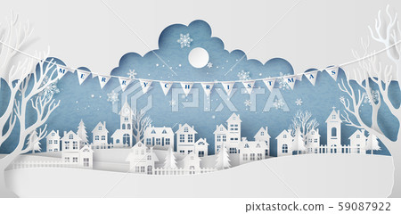 Winter Snow Urban Countryside Landscape City Winter Snow Urban Countryside Landscape City 59087922