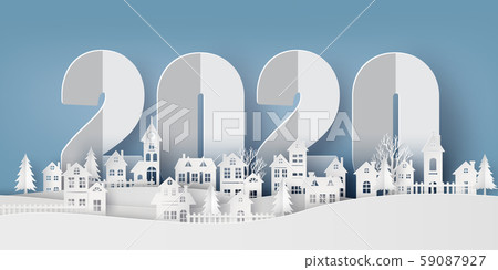 Winter Snow Urban Countryside Landscape City Winter Snow Urban Countryside Landscape City 59087927