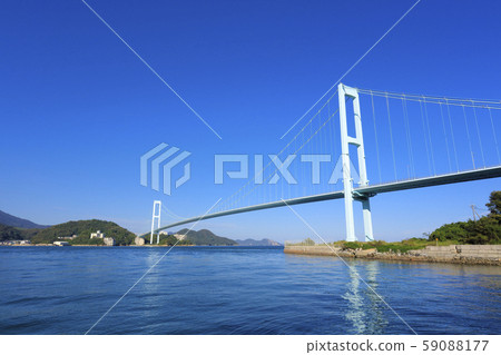 Akii Ohashi Bridge(Tobishima Sea Route) Akii Ohashi Bridge(Tobishima Sea Route) 59088177