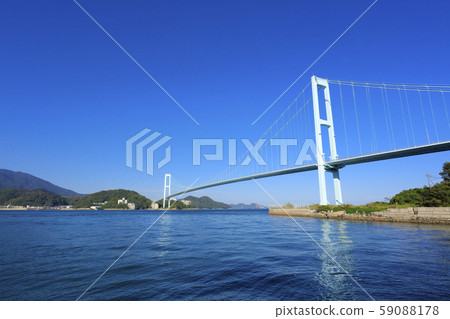 Akii Ohashi Bridge(Tobishima Sea Route) Akii Ohashi Bridge(Tobishima Sea Route) 59088178
