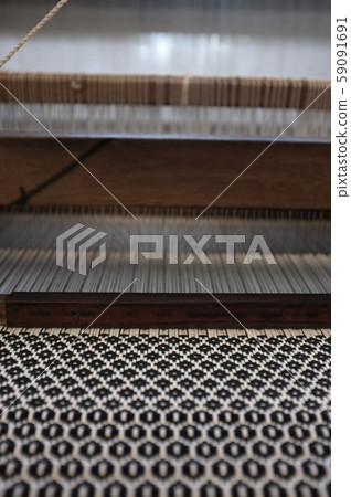 Close up Important tools used in weaving are 59091691
