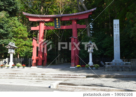 Autumn Yahiko Shrine power spot 59092108