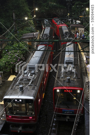 箱根登山鐵道在土之澤站下車 59094485