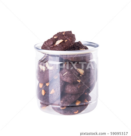 Cookies or Chocolate chips cookies with concept 59095317