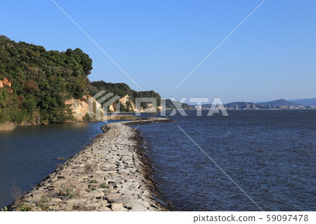 Cityscape of Lake Shinji and Matsue Cityscape of Lake Shinji and Matsue 59097478