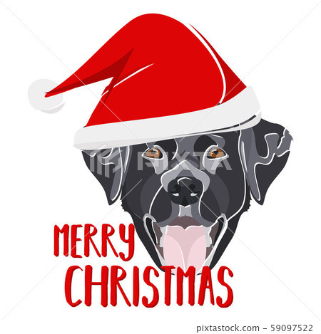 Illustration Dog Labrador Retriever Merry 59097522